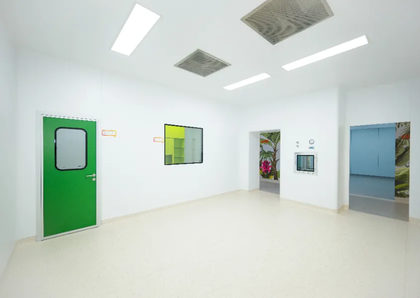 Cleanroom Wall System for Laboratories and High Technology Manufacturing