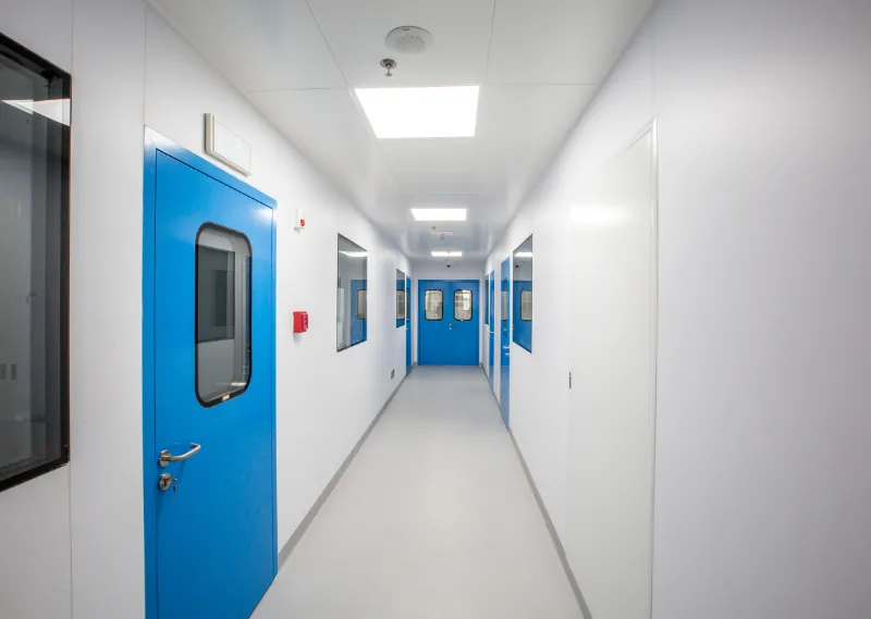 EasyWall Cleanroom Wall and Ceilings for Clinical Laboratory Centre