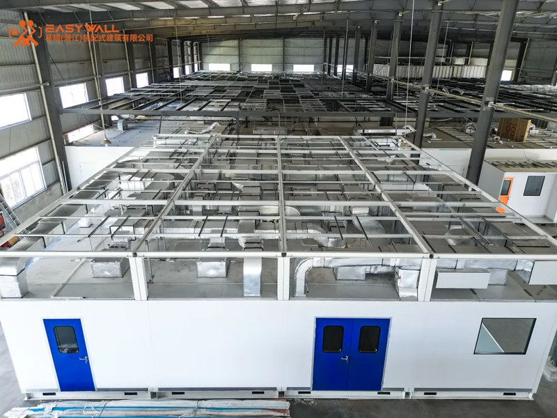 New Trends in Cleanroom Development | Modular EPC Can Shorten Construction Time by 70%; Easy-Separate (Qianjiang) Modular Cleanroom Showroom Deployed