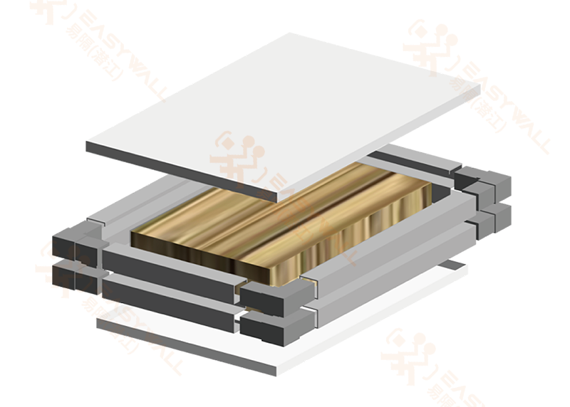 Electroplated Sandwich Panel